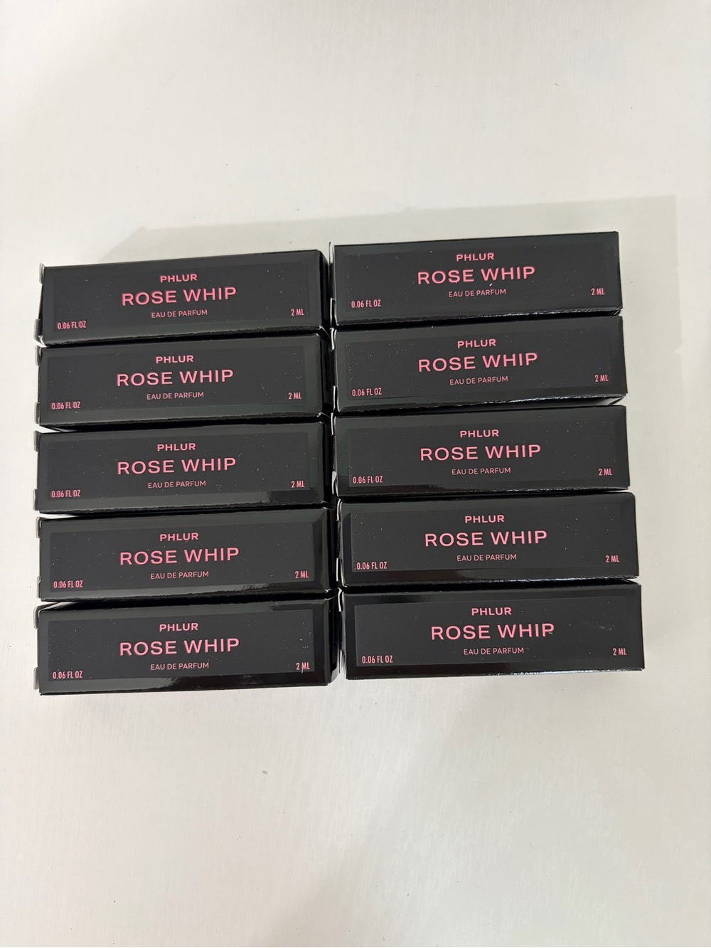 PHLUR Rose Whip Sample Lot